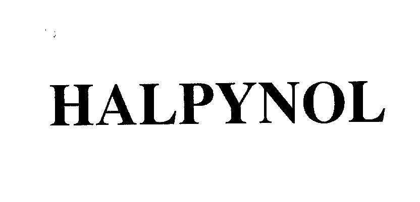Mẫu nhãn hiệu HALPYNOL