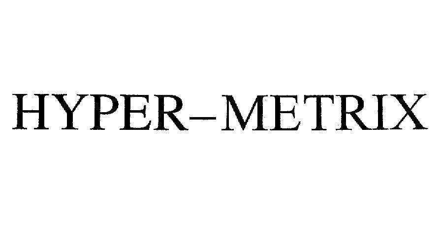 Mẫu nhãn hiệu HYPER - METRIX