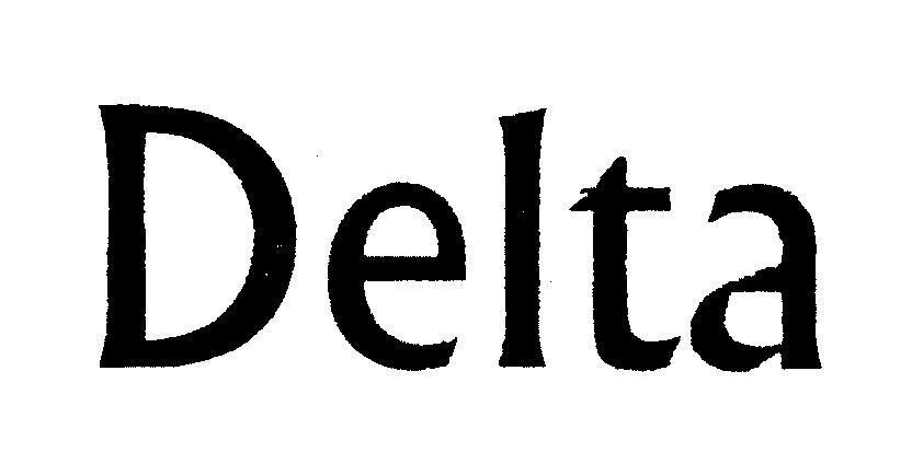 Mẫu nhãn hiệu DELTA