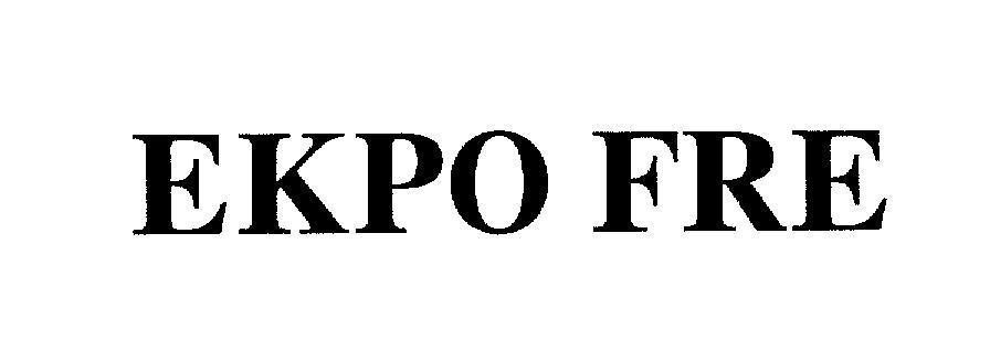 Mẫu nhãn hiệu EKPO FRE