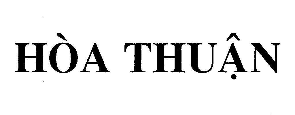 Mẫu nhãn hiệu Hòa Thuận