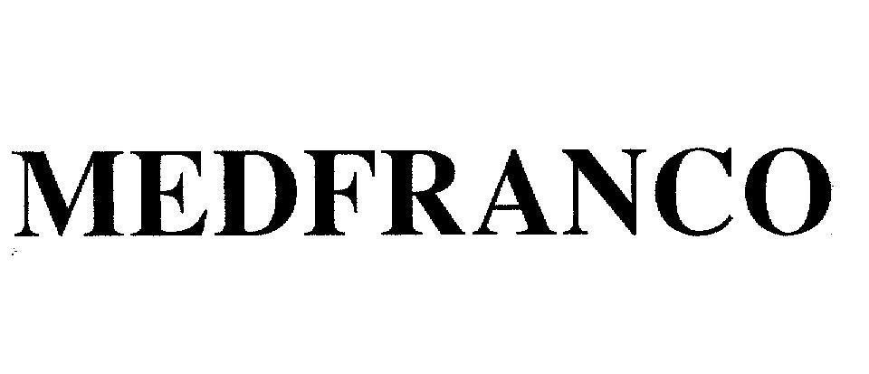 Mẫu nhãn hiệu MEDFRANCO