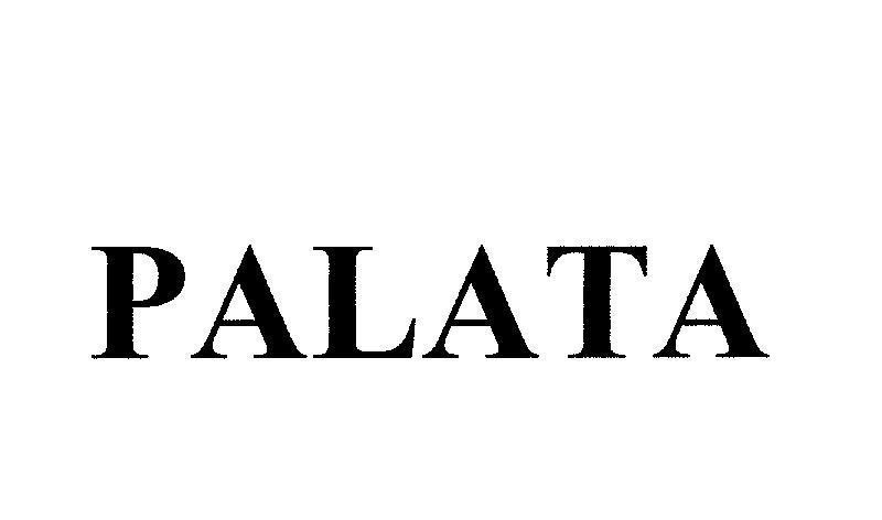 Mẫu nhãn hiệu PALATA