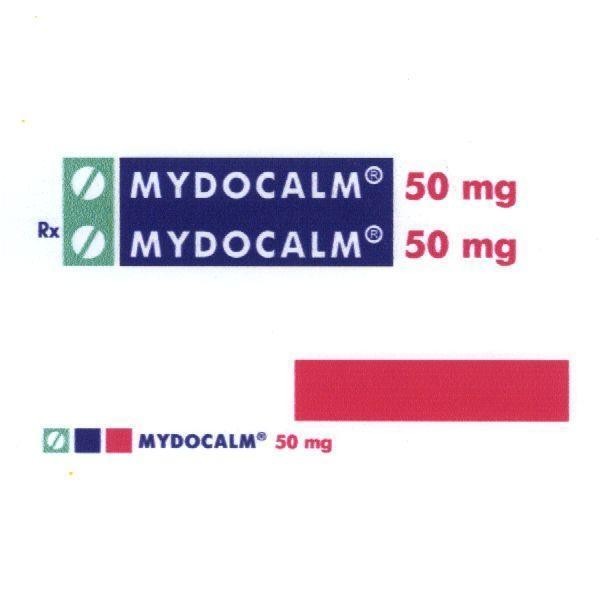 Mẫu nhãn hiệu MYDOCALM 50 MG