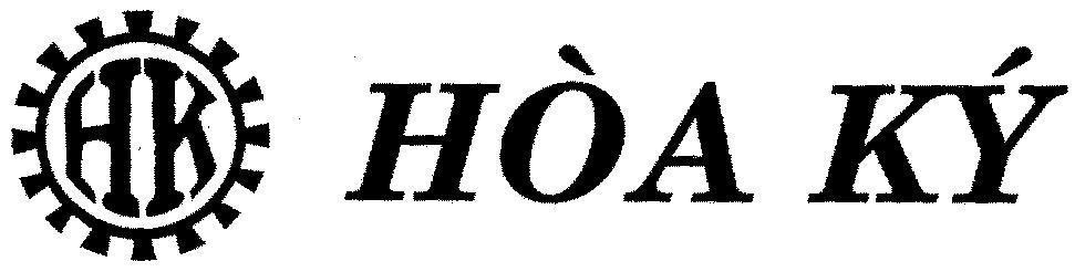 Mẫu nhãn hiệu HK Hoà Ký