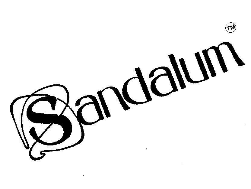 Mẫu nhãn hiệu SANDALUM TM