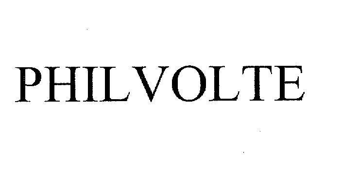 Mẫu nhãn hiệu PHILVOLTE