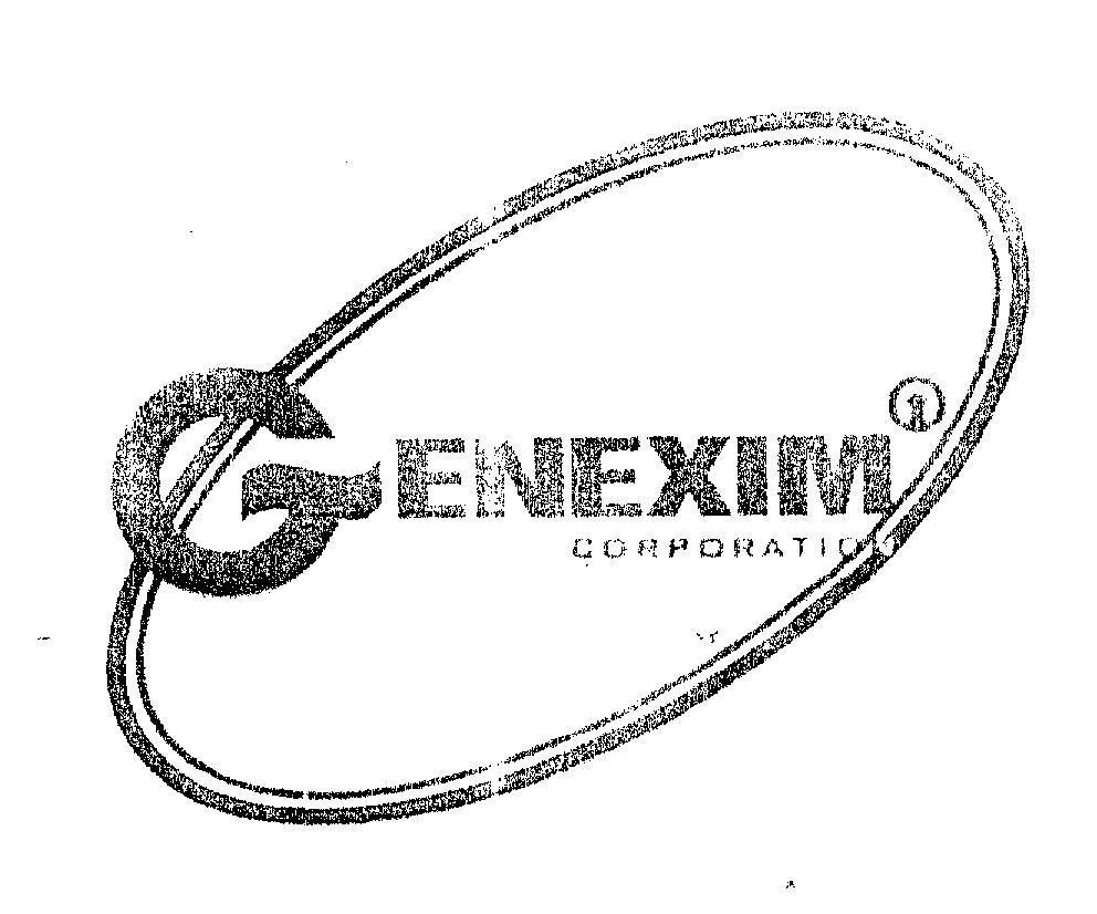 Mẫu nhãn hiệu GENEXIM CORPORATION
