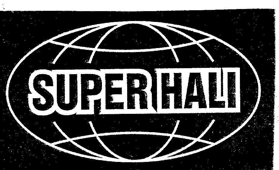 Mẫu nhãn hiệu SUPERHALI