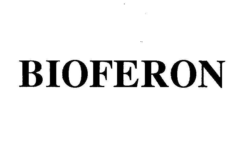 Mẫu nhãn hiệu BIOFERON