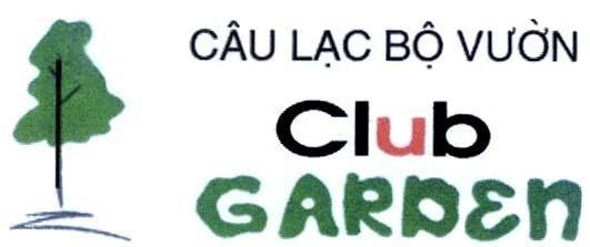 Mẫu nhãn hiệu Câu lạc bộ vườn CLUB GARDEN