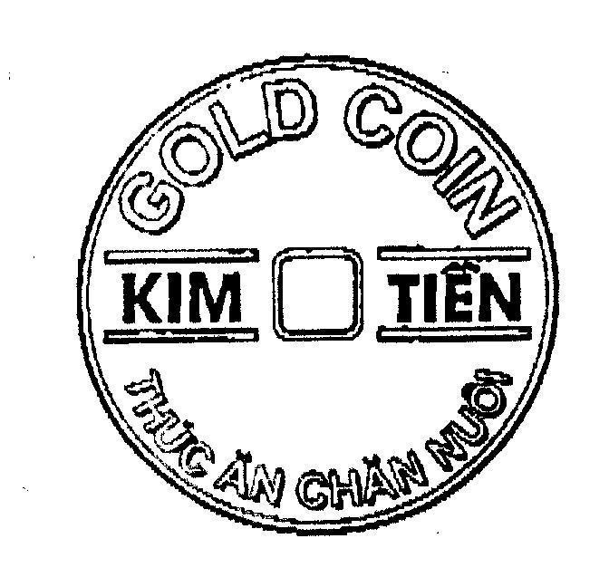 Mẫu nhãn hiệu GOLD COIN KIM TIềN THứC ĂN CHĂN NUÔI