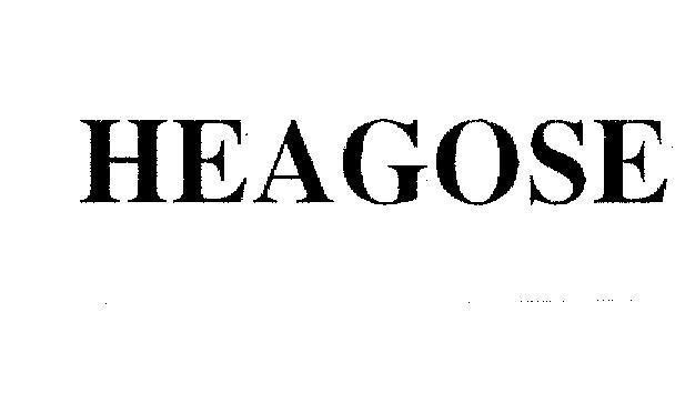 Mẫu nhãn hiệu HEAGOSE