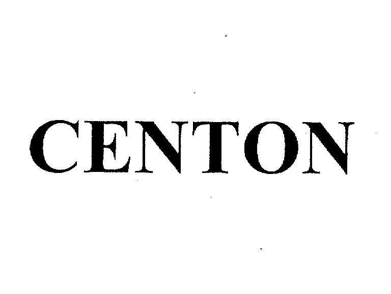 Mẫu nhãn hiệu CENTON