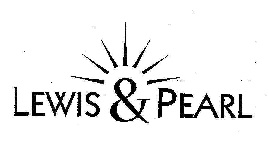 Mẫu nhãn hiệu LEWIS & PEARL