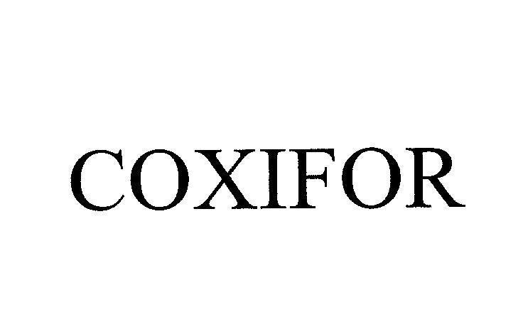 Mẫu nhãn hiệu COXIFOR