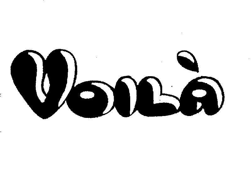 Mẫu nhãn hiệu VOILA