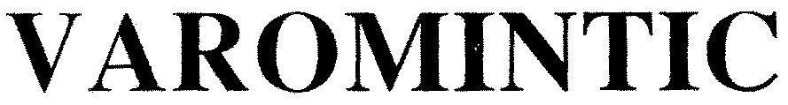Mẫu nhãn hiệu VAROMINTIC