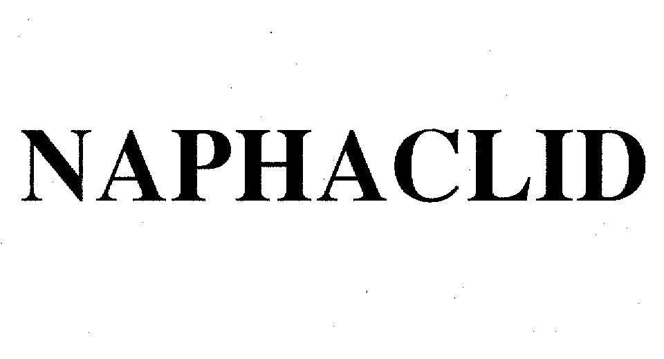 Mẫu nhãn hiệu NAPHACLID