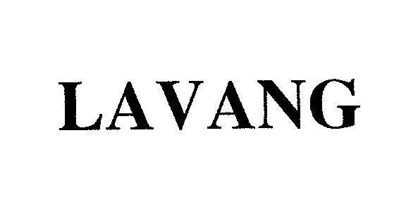 Mẫu nhãn hiệu LAVANG