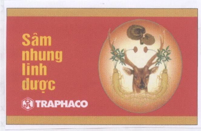 Mẫu nhãn hiệu Sâm Nhung Linh Dược R TRAPHACO