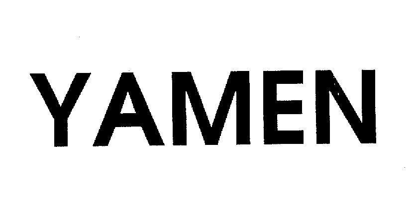 Mẫu nhãn hiệu YAMEN