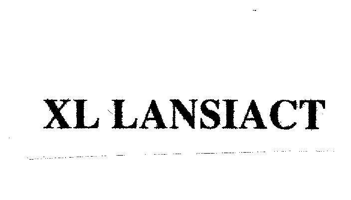 Mẫu nhãn hiệu XL LANSIACT