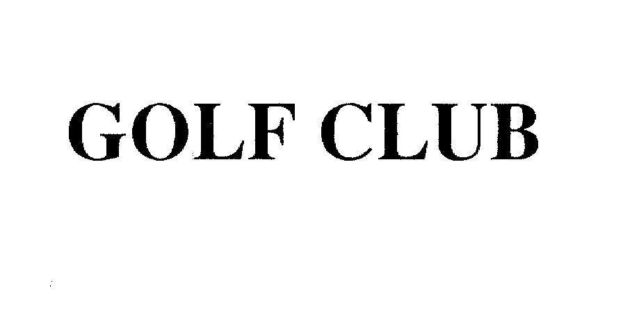 Mẫu nhãn hiệu GOLF CLUB