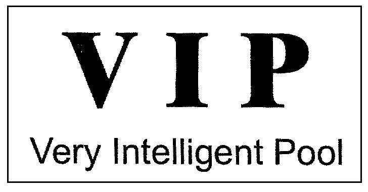 Mẫu nhãn hiệu VIP VERY INTELLIGENT POOL