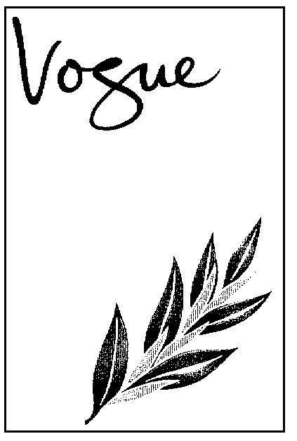 Mẫu nhãn hiệu VOGUE