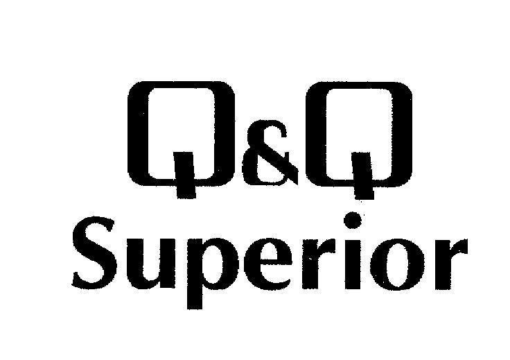 Mẫu nhãn hiệu Q&Q SUPERIOR