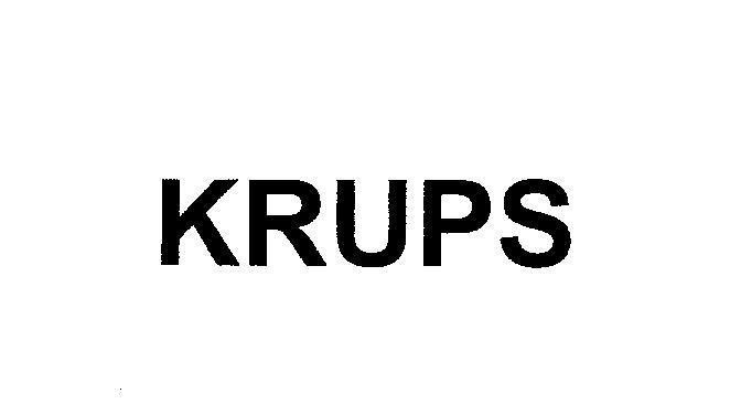 Mẫu nhãn hiệu KRUPS