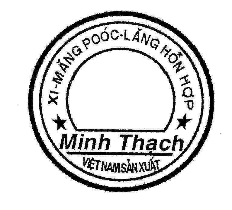 Mẫu nhãn hiệu Minh Thạch Xi măng Poóc - Lăng hỗn hợp Việt Nam sản xuất
