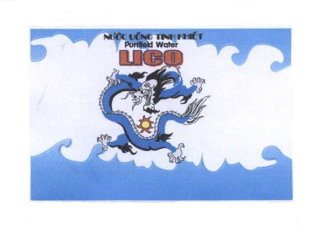 Mẫu nhãn hiệu Nước uống tinh khiết PURIFIELD WATER LICO