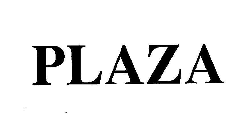 Mẫu nhãn hiệu PLAZA