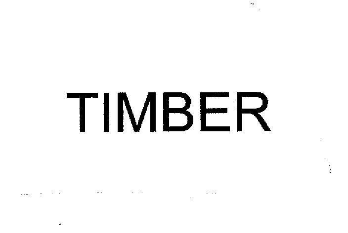 Mẫu nhãn hiệu TIMBER
