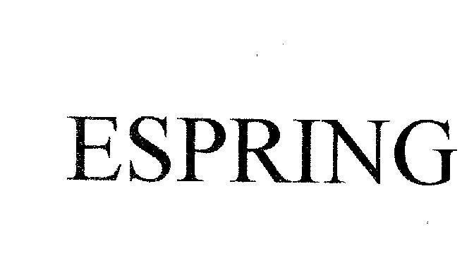Mẫu nhãn hiệu ESPRING