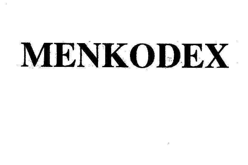 Mẫu nhãn hiệu MENKODEX