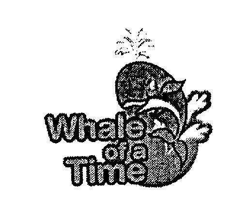 Mẫu nhãn hiệu WHALE OF A TIME