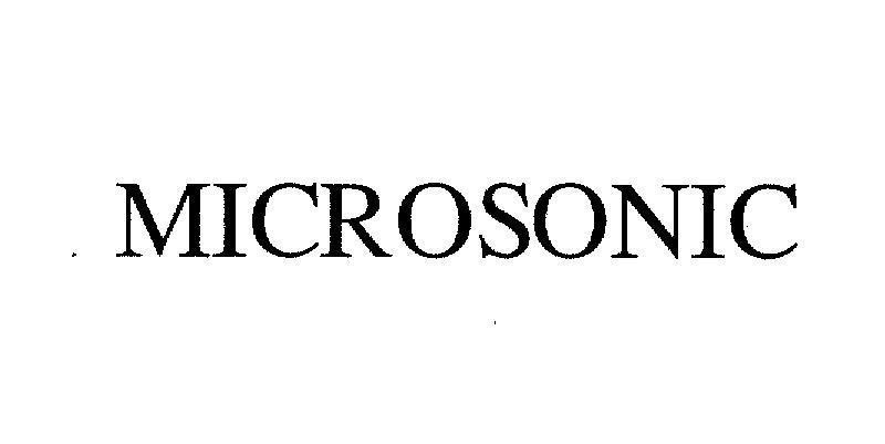 Mẫu nhãn hiệu MICROSONIC
