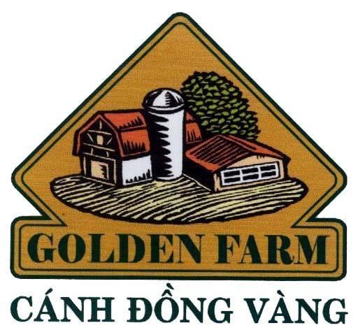 Mẫu nhãn hiệu GOLDEN FARM CáNH ĐồNG VàNG