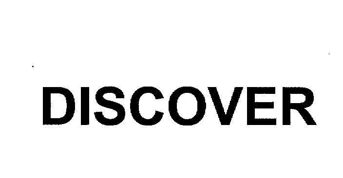 Mẫu nhãn hiệu DISCOVER