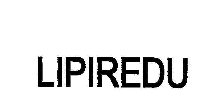 Mẫu nhãn hiệu LIPIREDU