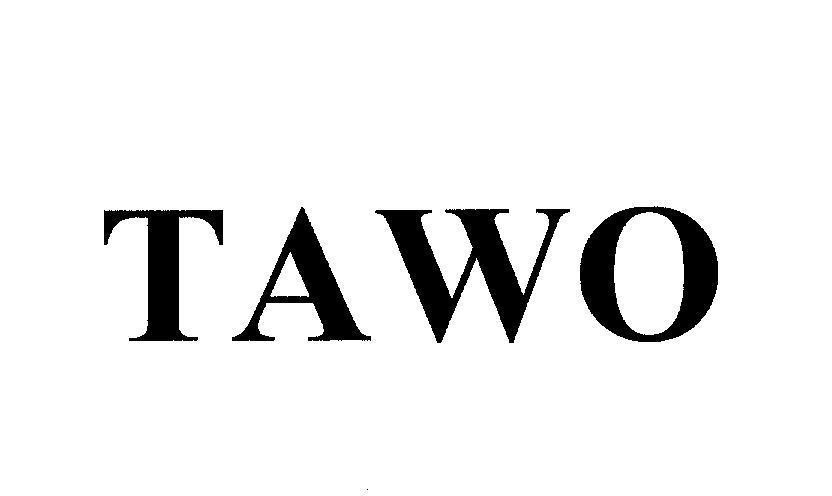 Mẫu nhãn hiệu TAWO