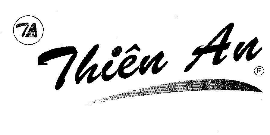 Mẫu nhãn hiệu TA THIEN AN