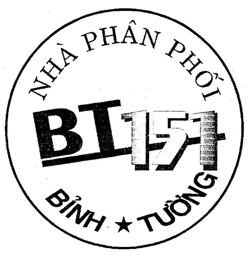 Mẫu nhãn hiệu Nhà Phân Phối BT 151 Bỉnh Tường