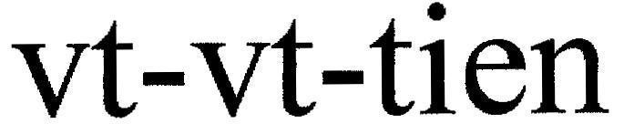 Mẫu nhãn hiệu VT-VT-TIEN