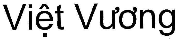 Mẫu nhãn hiệu Việt Vương
