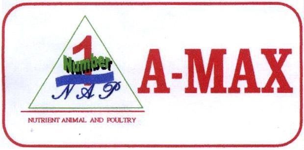 Mẫu nhãn hiệu 1 NUMBER N A P A-MAX NUTRIENT ANIMAL AND POULTRY
