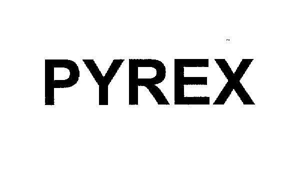 Mẫu nhãn hiệu PYREX
